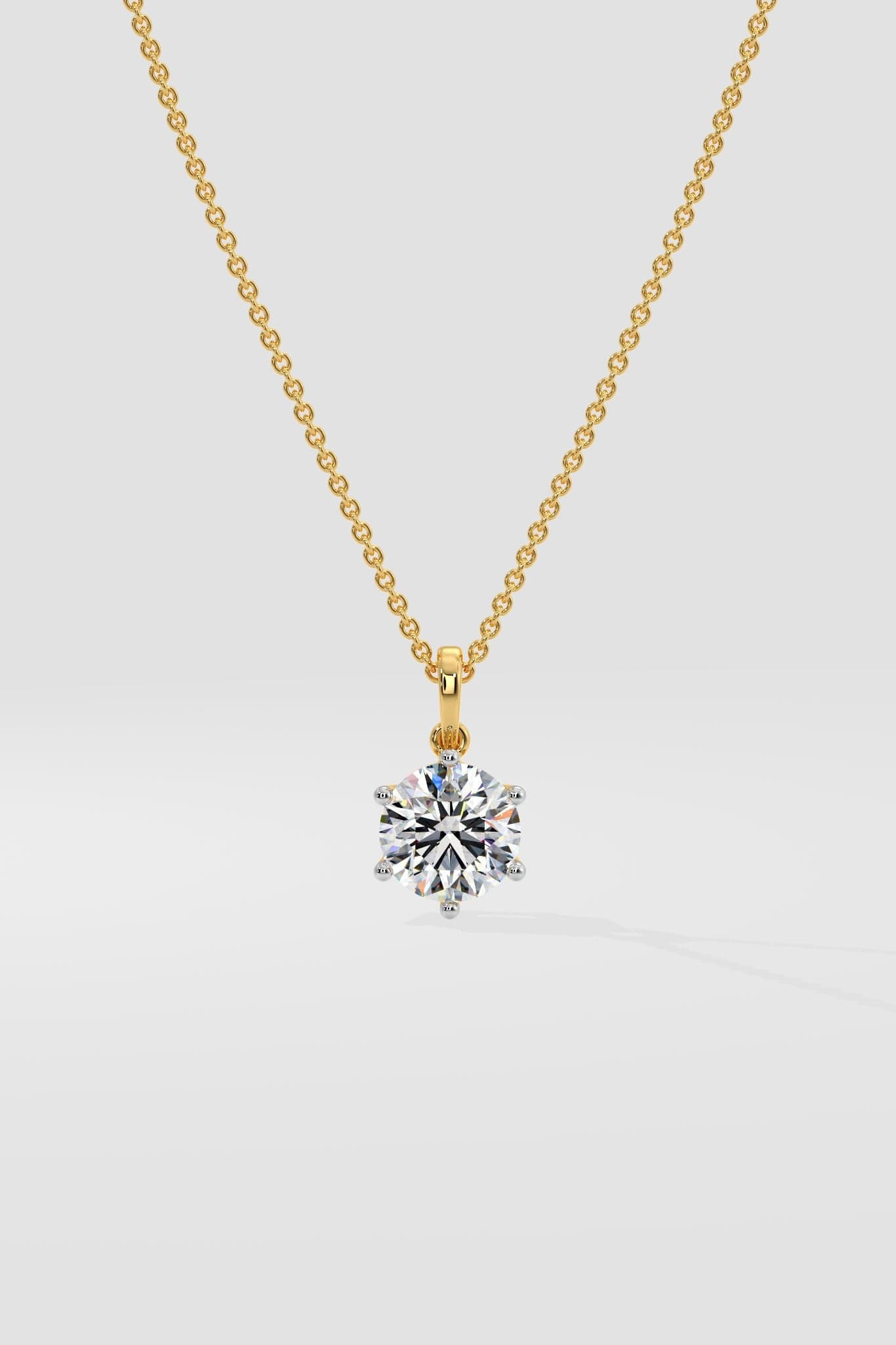 1.5 ct Solitaire pendant
