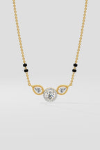 Petal Solitaire Mangalsutra