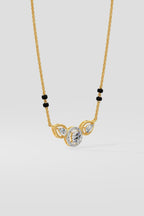 Petal Solitaire Mangalsutra