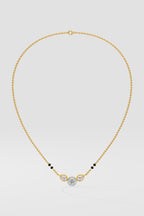 Petal Solitaire Mangalsutra