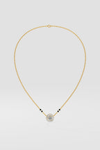 Swirl Solitaire Mangalsutra