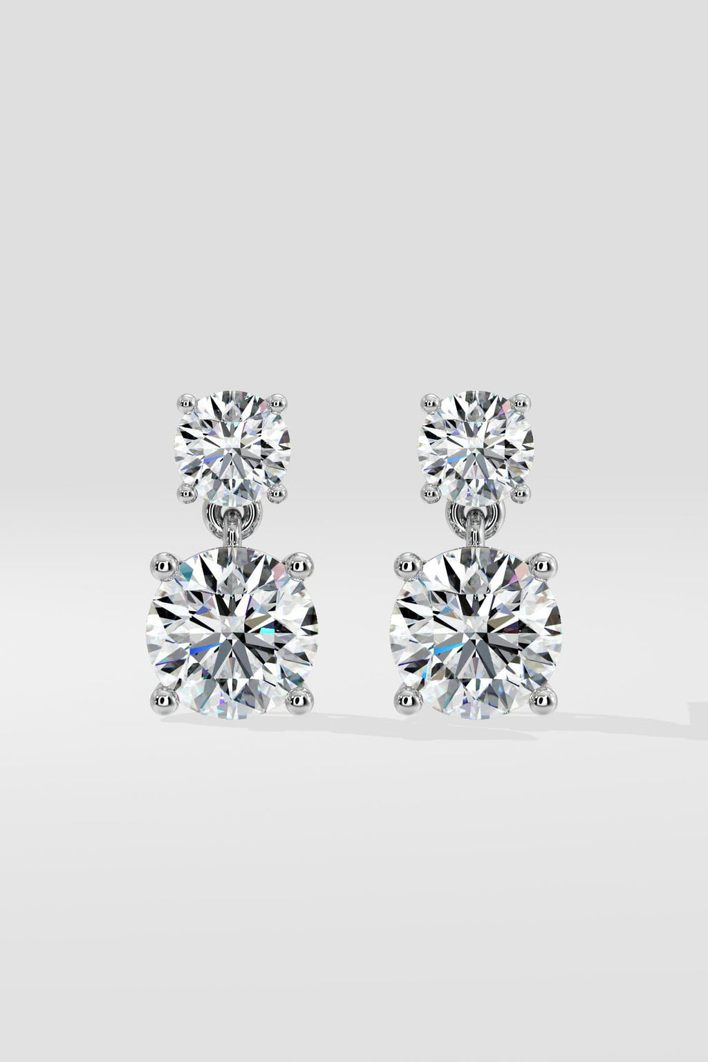 2 ct Akoya Drop Earrings