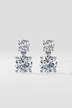 2 ct Akoya Drop Earrings