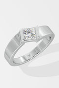 Angular Princess Cut Ring