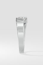 Angular Princess Cut Ring