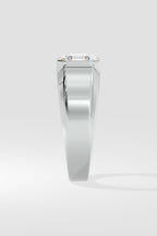 Asscher Solitaire Ring