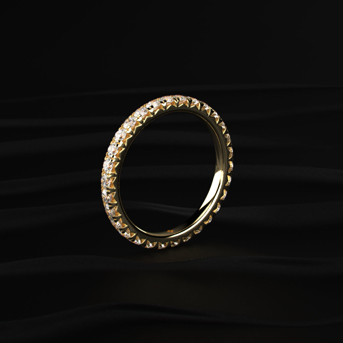 Full Diamond Eternity Ring