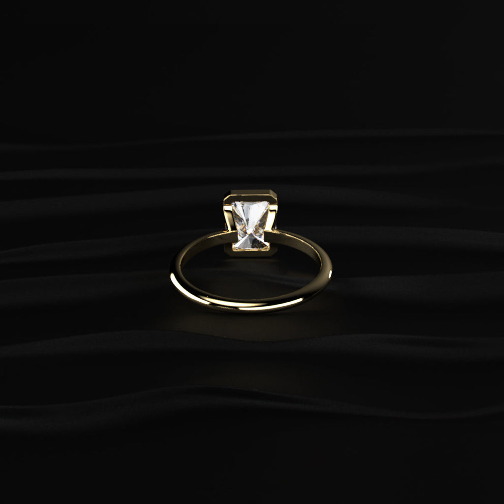 2 Carat Radiant Cut Engagement Ring
