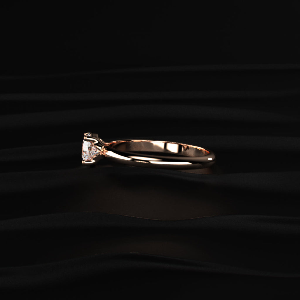 Round Shape Solitaire Ring