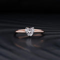 Heart Shape Solitaire Ring