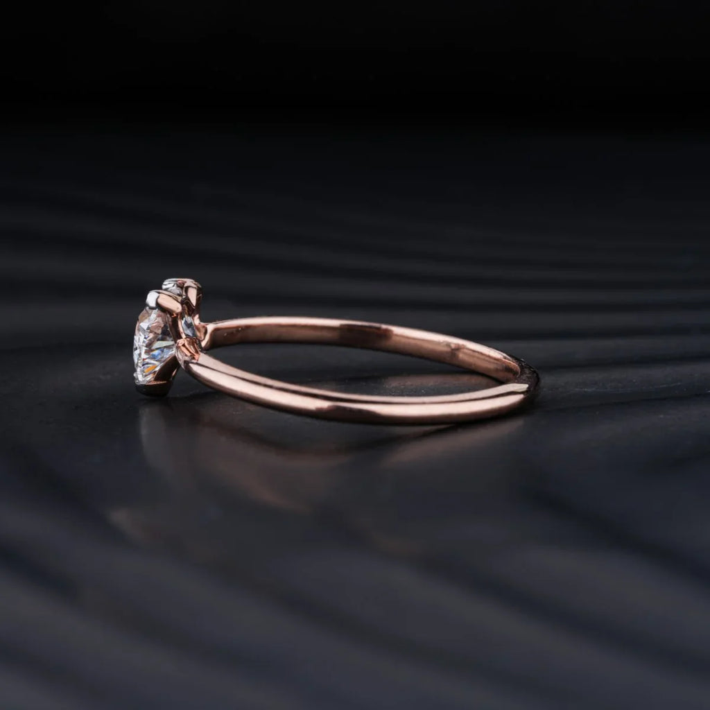Heart Shape Solitaire Ring