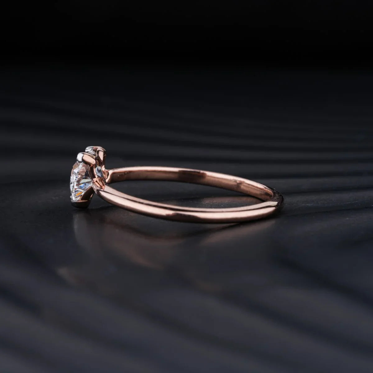 Heart Shape Solitaire Ring