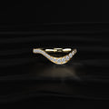 Curved Diamond Stacking Band