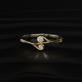 Round Diamond Infinity Band