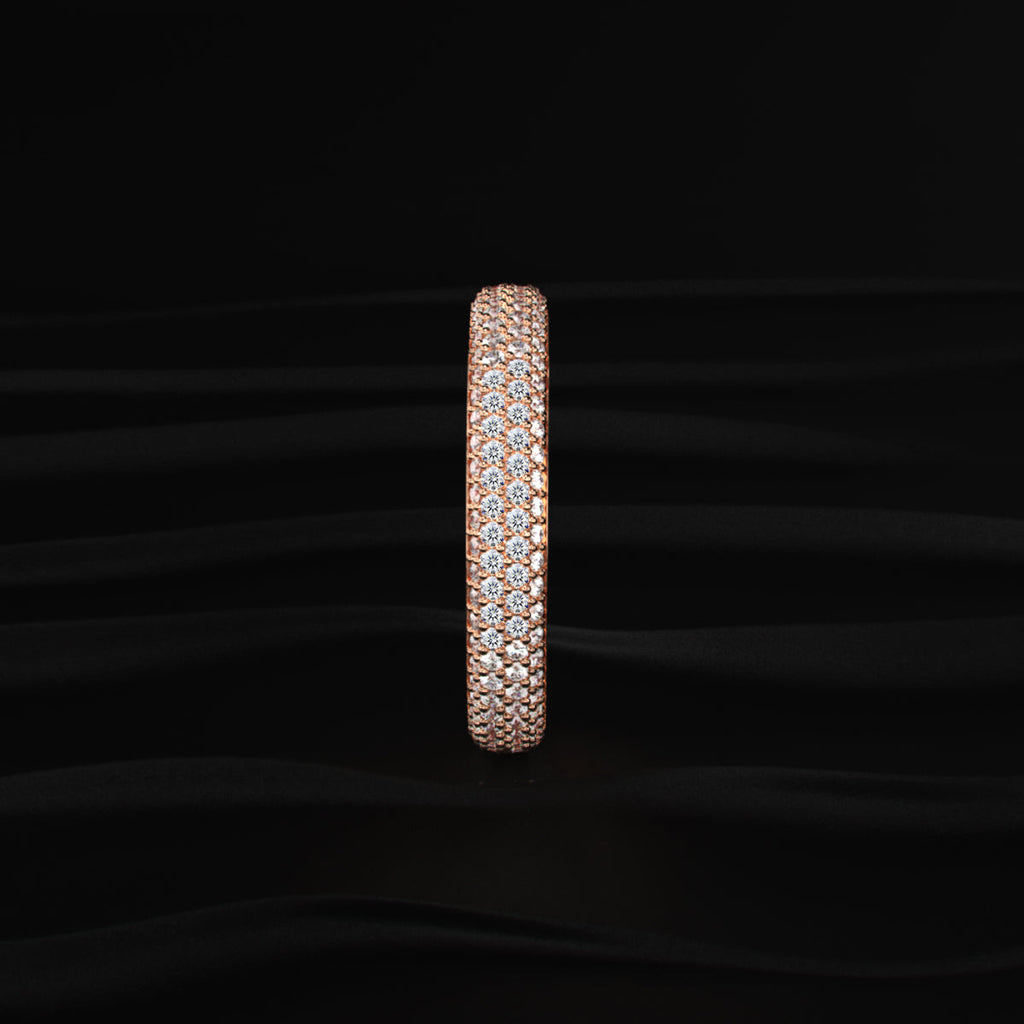 Multi Row Eternity Band