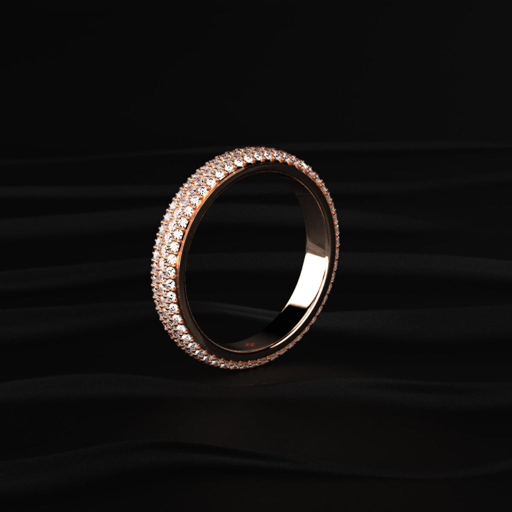 Multi Row Eternity Band