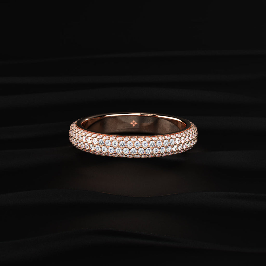 Multi Row Eternity Band