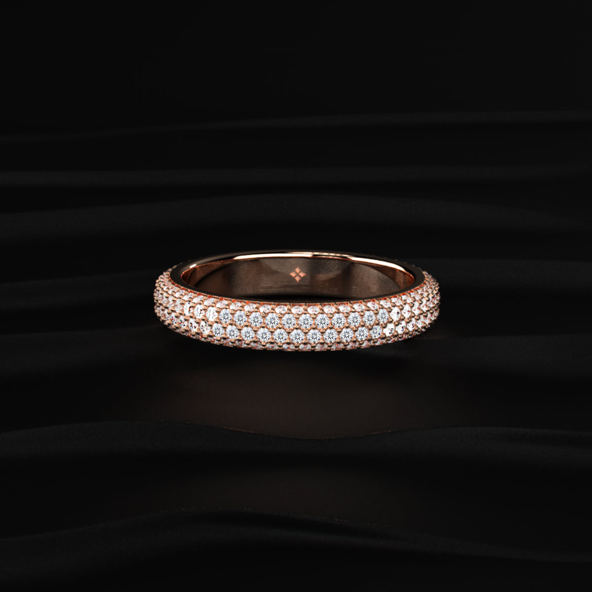 Multi Row Eternity Band