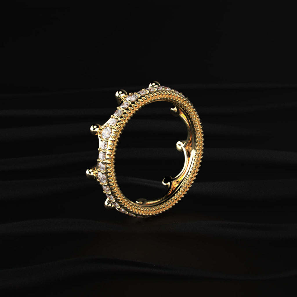 Crown Shaped Ring