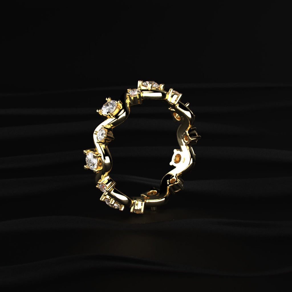 Full Circle Diamond Eternity Ring