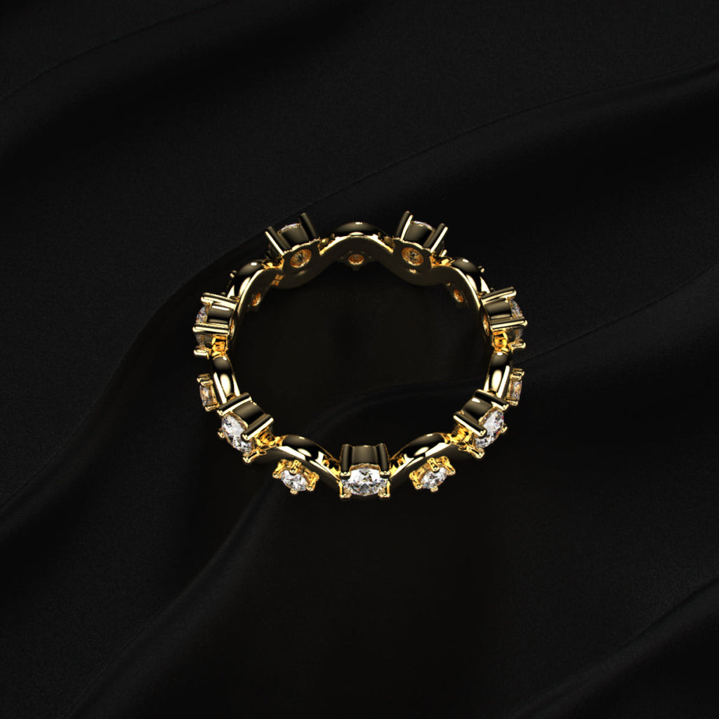 Full Circle Diamond Eternity Ring