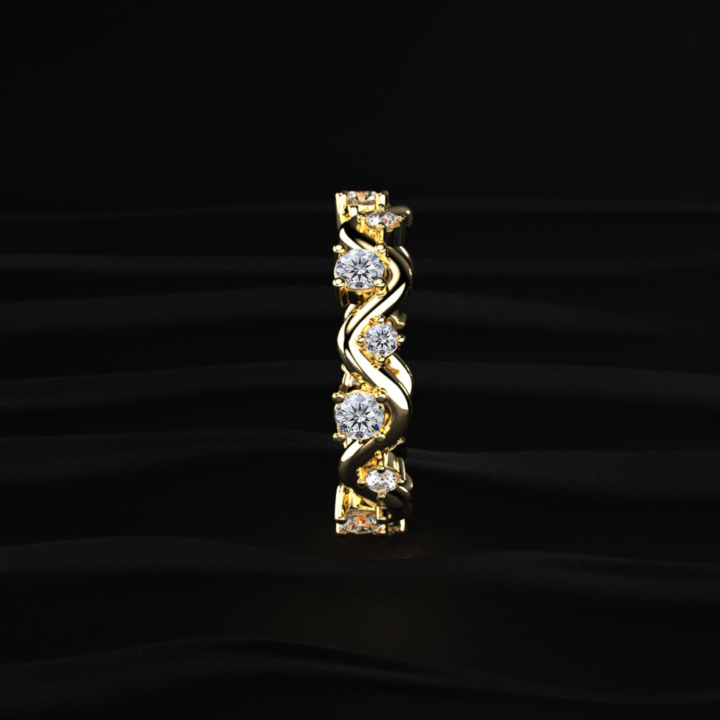 Full Circle Diamond Eternity Ring