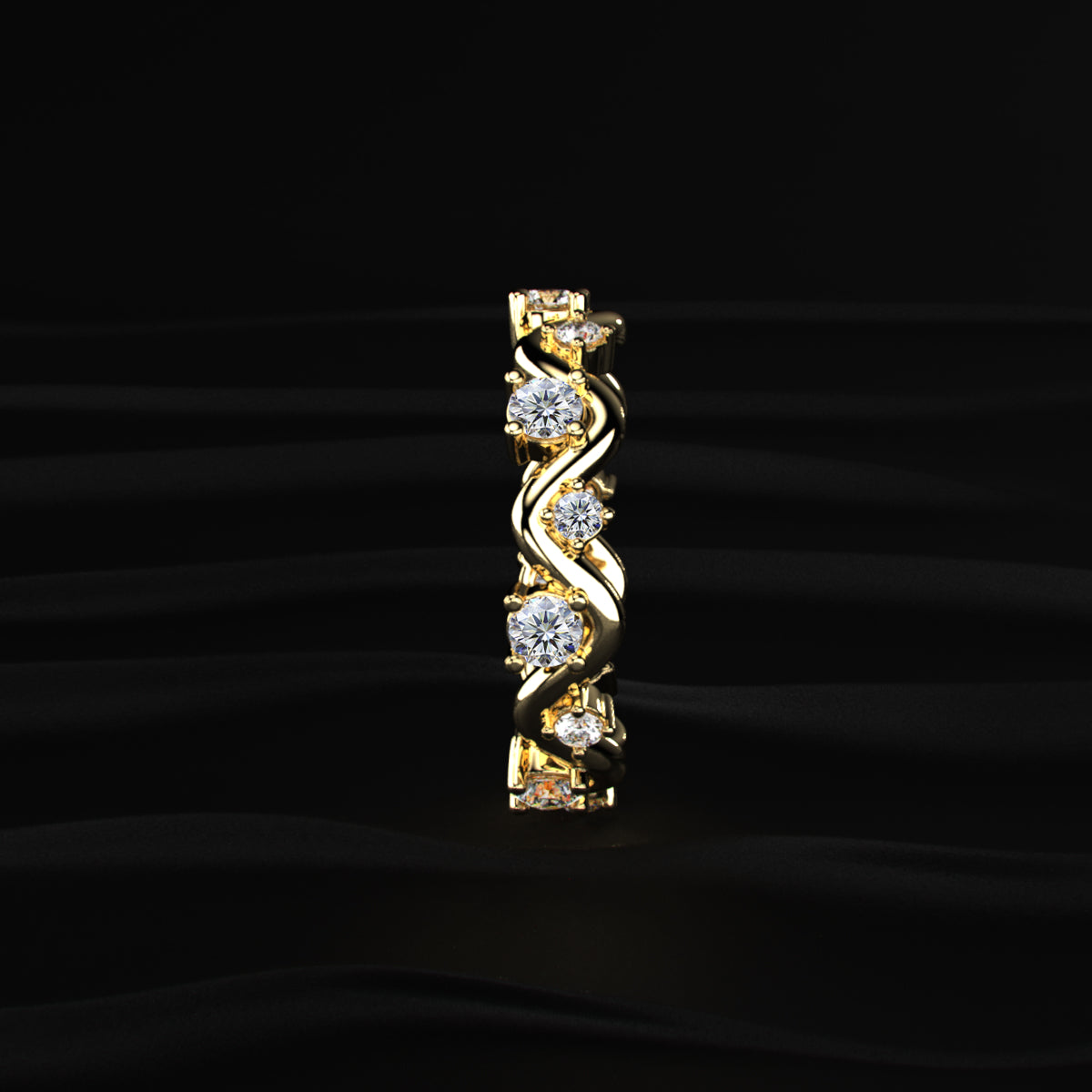 Full Circle Diamond Eternity Ring