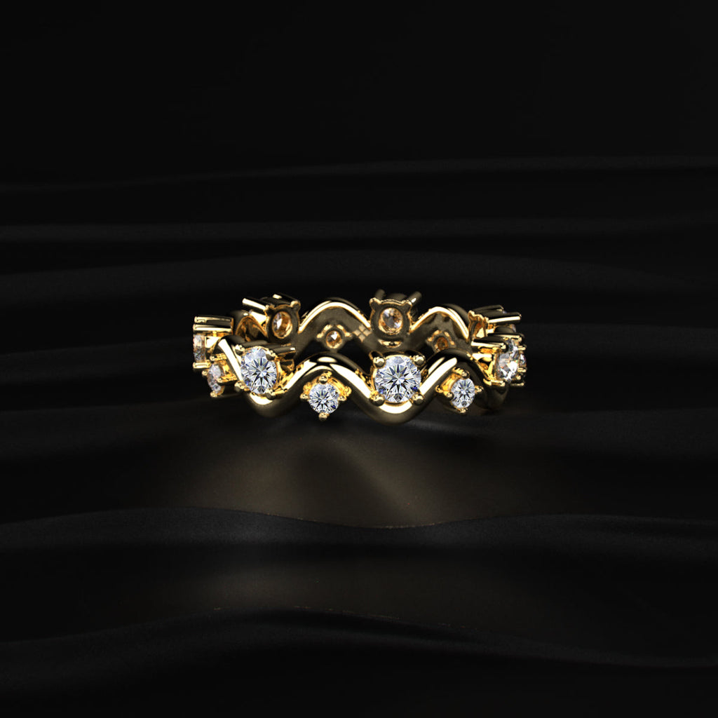 Full Circle Diamond Eternity Ring