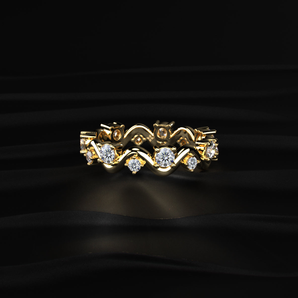 Full Circle Diamond Eternity Ring