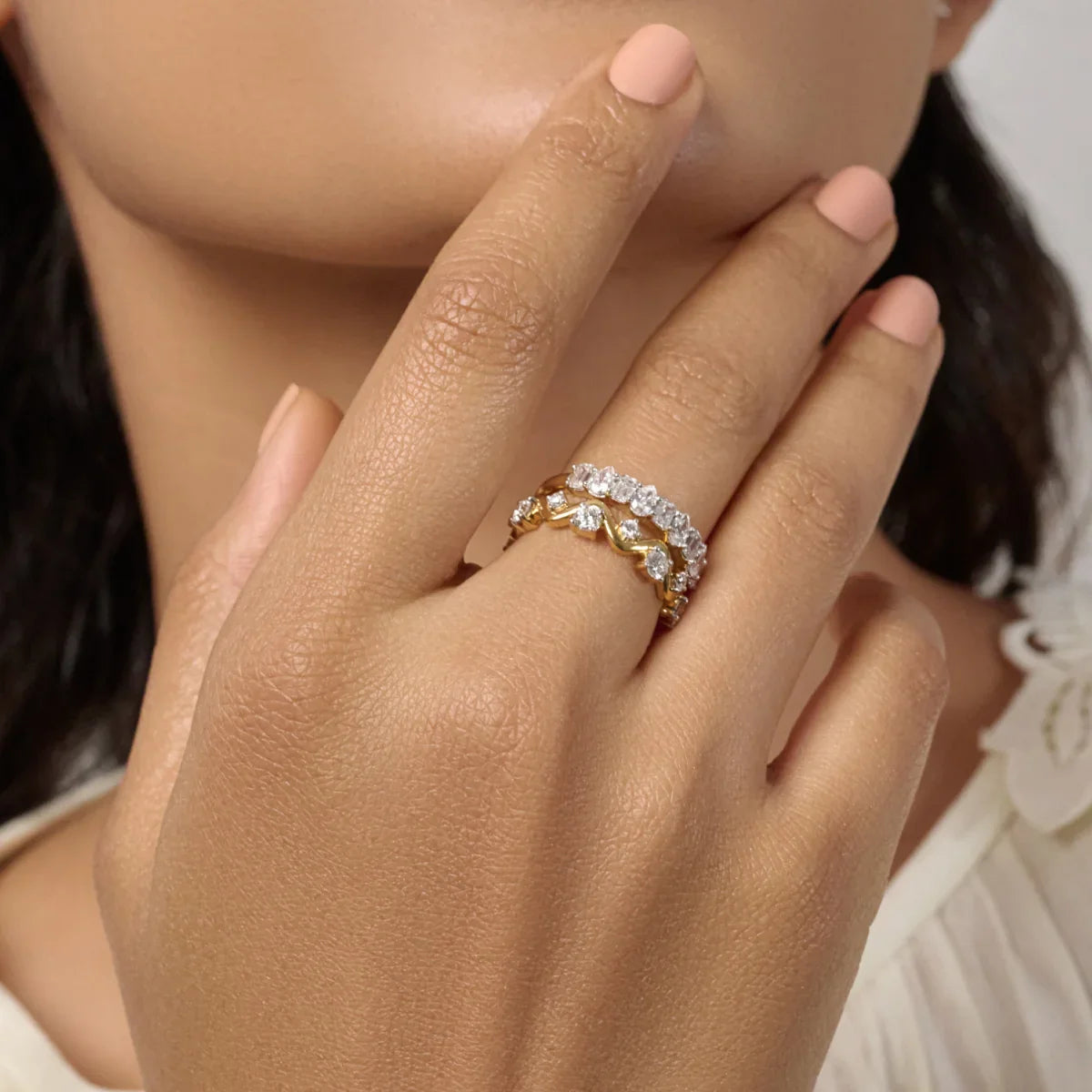 Full Circle Diamond Eternity Ring