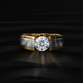 1 Carat Round Solitaire Diamond Ring For Men