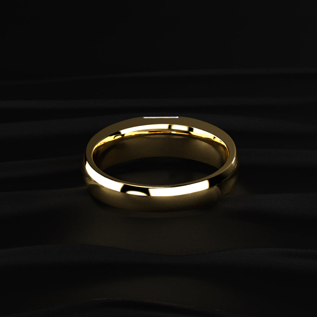 Princess Solitaire Ring For Men