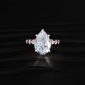 Royal Glow Pear Diamond Ring