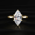 Marquise Shape Diamond Ring In Tulip Prong Setting