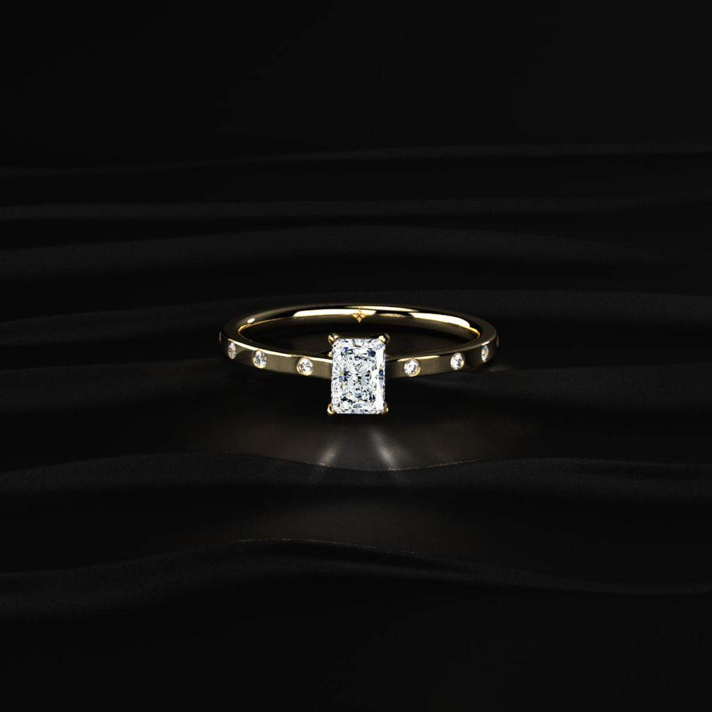 Radiant Cut Diamond Ring