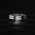 0.50 Ct Princess Men's Diamond Ring
