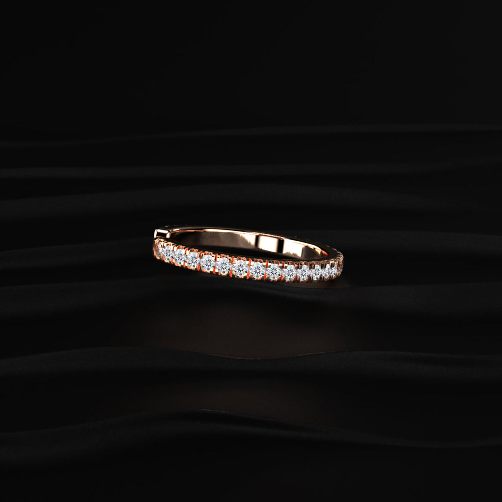 Open Wedding Diamond Stack Band