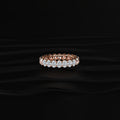 Oval Cut Diamond Eternity Band