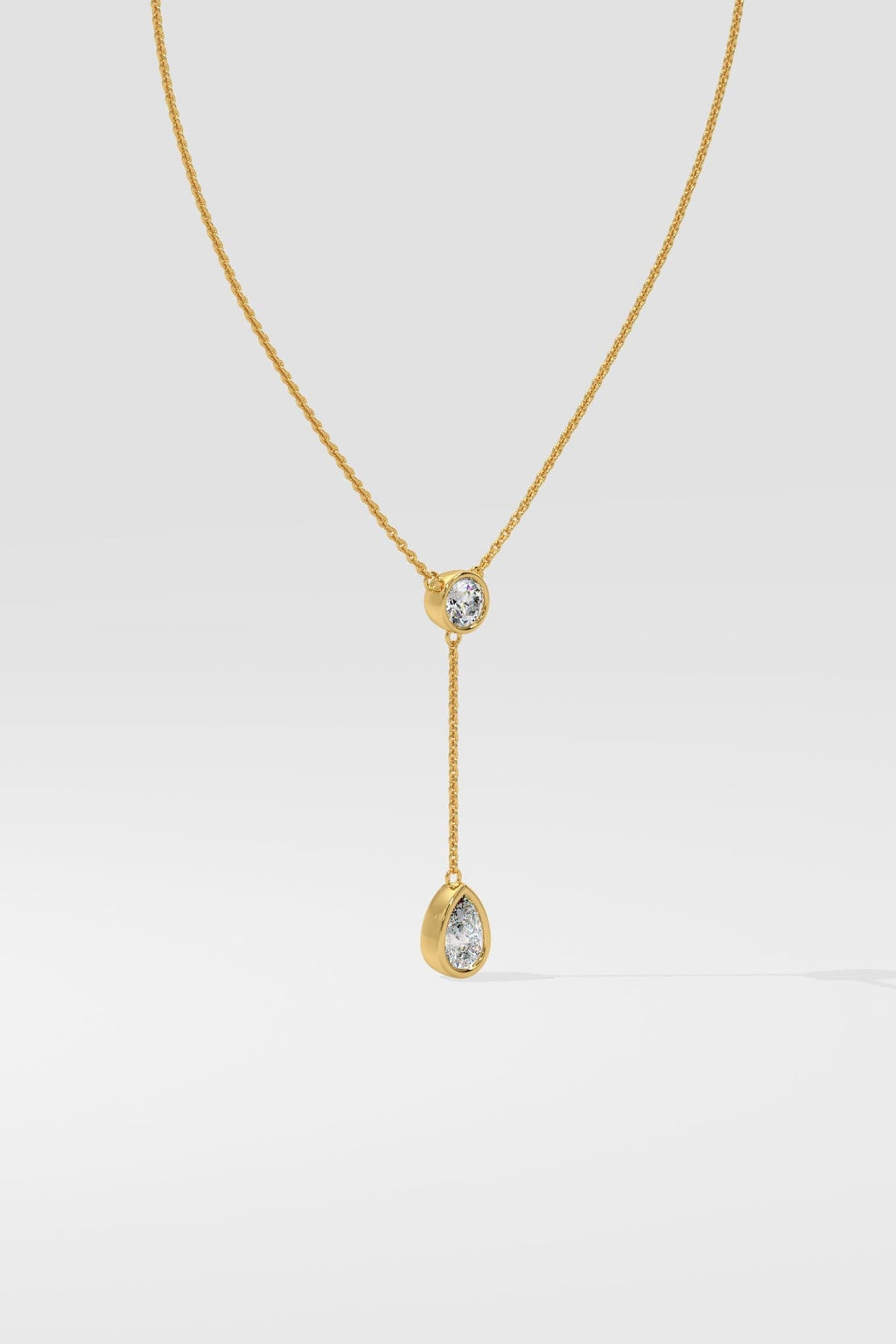 1 ct Lariat Drop Necklace