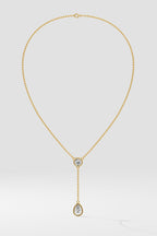 1 ct Lariat Drop Necklace
