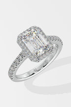 2 ct Emra Solitaire Halo Ring