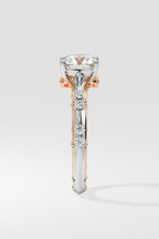 1.25 ct Crossover Diamonds Solitaire Ring