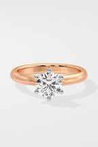 1 ct Six Prong Solitaire Ring