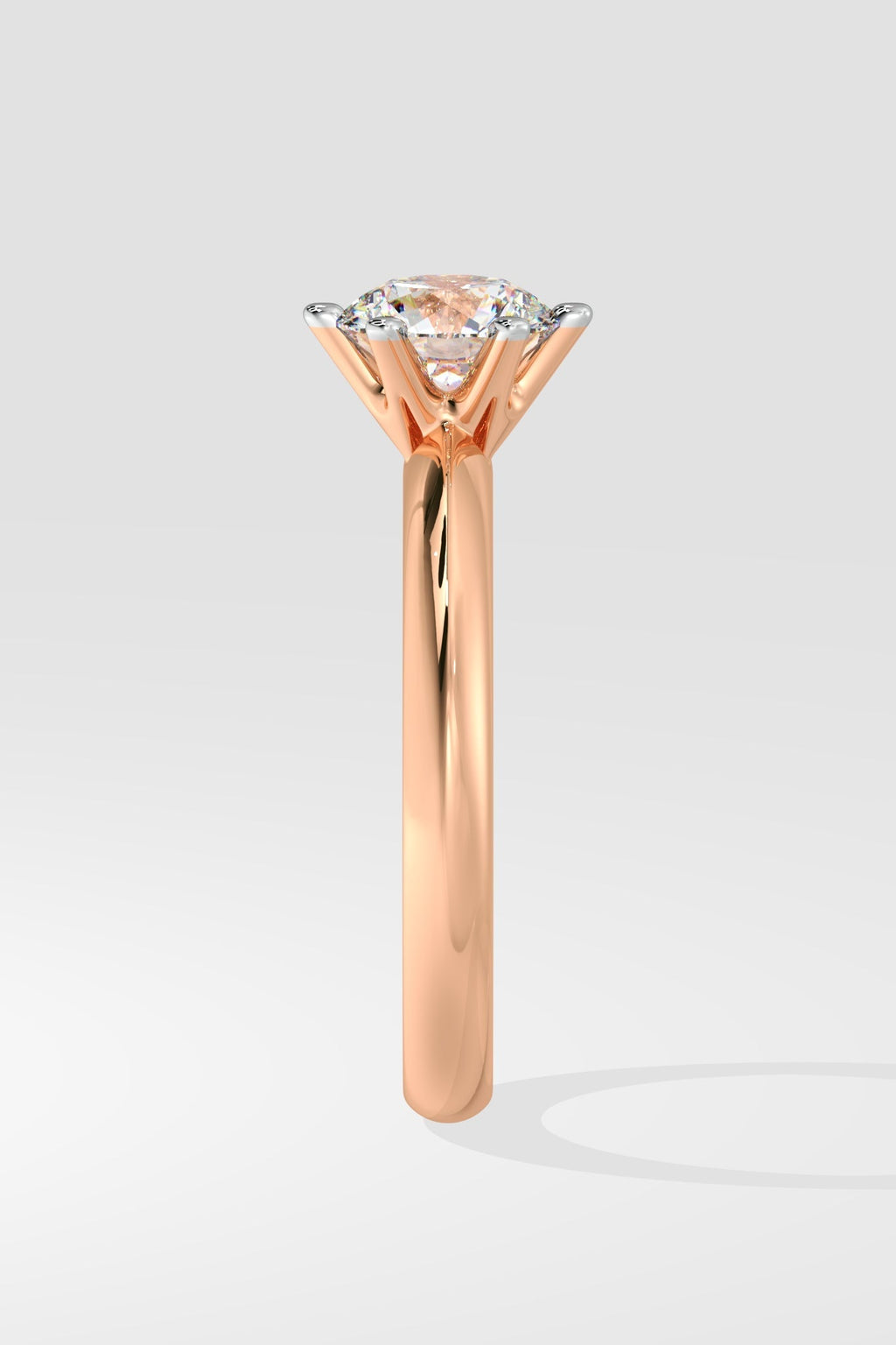 1 ct Six Prong Solitaire Ring