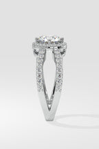 1 ct Crossover Solitaire Ring