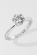 1 ct Tapered Solitaire Ring