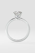 1 ct Tapered Solitaire Ring