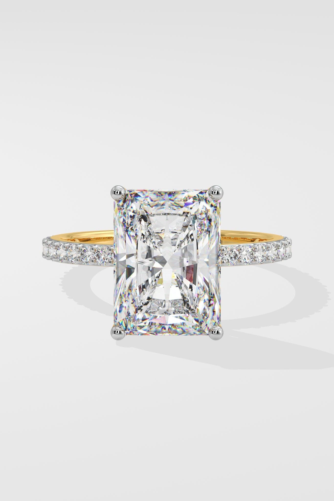 2.5 ct Radiant Solitaire Ring