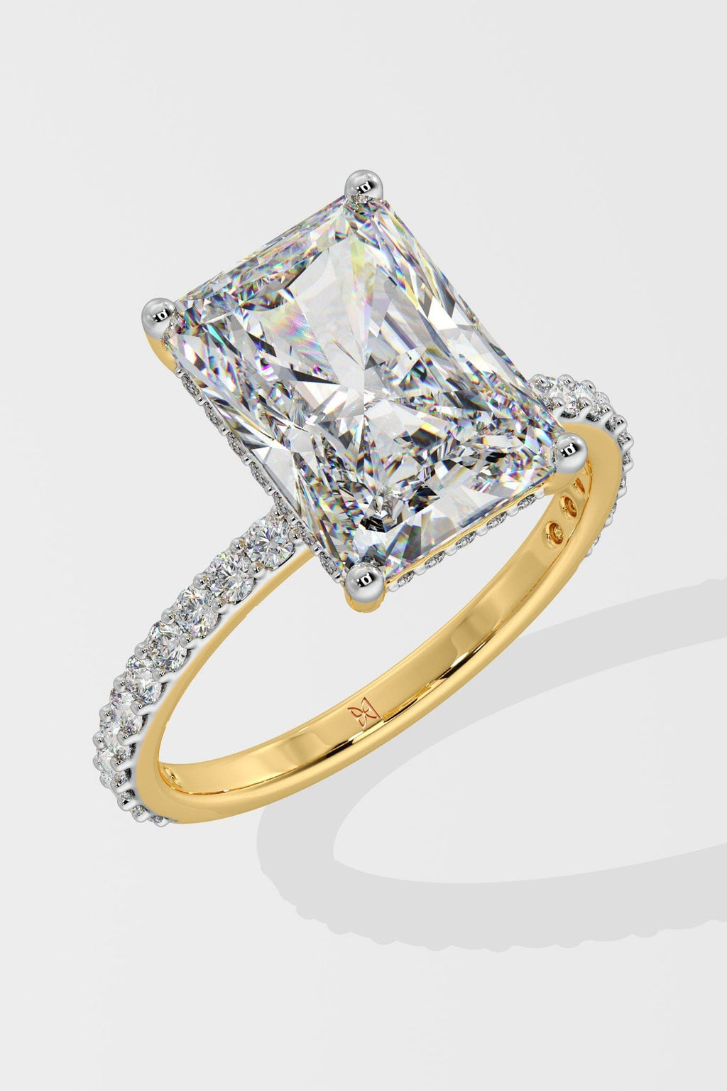2.5 ct Radiant Solitaire Ring