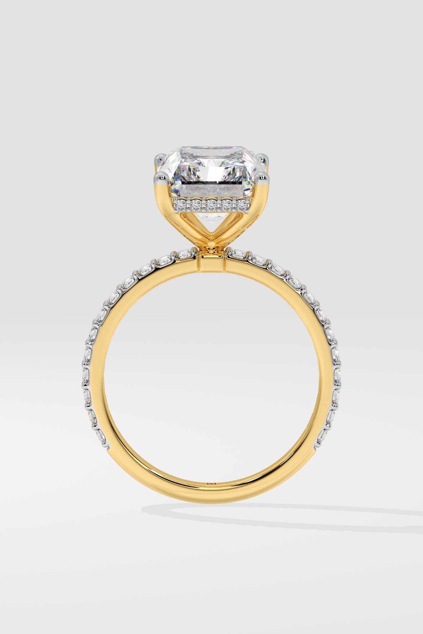 2.5 ct Radiant Solitaire Ring